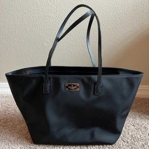 Kate Spade Large Tote Black Nylon